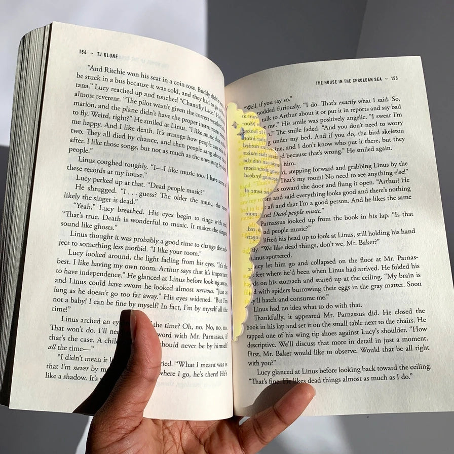 Dreamy Cloud Laser-Cut Acrylic Bookmark Set - Set of 2
