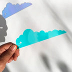 Dreamy Cloud Laser-Cut Acrylic Bookmark Set - Set of 2