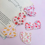 Set of 5 Corner Bookmarks Steel Rule Cutting Die - Multicolor