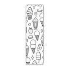 Double-Sided Ice Cream Coloring Bookmark - 130 lb Premium Paper