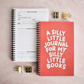 Silly Little Reading Journal – Spiral Bound Book Tracker with Review Pages