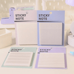 Transparent Frosted Sticky Notes Waterproof Translucent Memo Pads