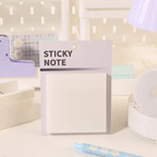 Transparent Frosted Sticky Notes Waterproof Translucent Memo Pads