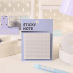 Transparent Frosted Sticky Notes Waterproof Translucent Memo Pads